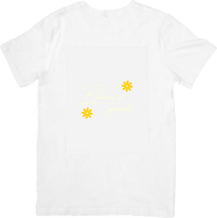 Thumbnail for Blessed Soul T-Shirt | Floral Daisy Minimalist Graphic Tee | Women Gift