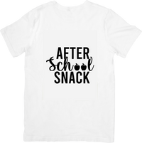 Thumbnail for After School Snack T-Shirt | Minimalist Funny Kids School Graphic Tee